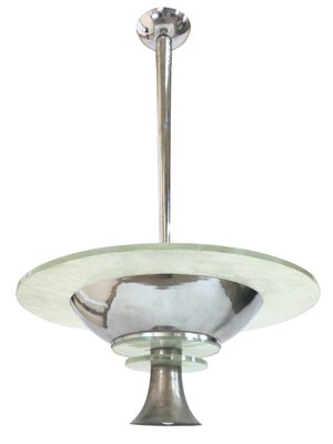 Art Deco French Ceiling Lamp, 1930s-CXC-674227