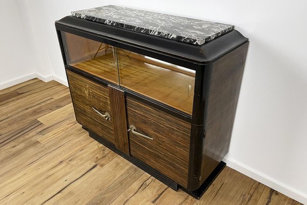 Art Deco French Chest of Drawers with Display Case-VMP-1166895