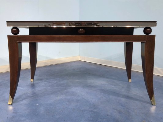 Art Deco French Coffee Table in the Style of Pascaud, 1940s-MTX-675635