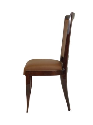 Art Deco French Dining Chairs, 1930s, Set of 6-CXC-583848