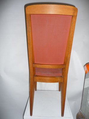 Art Deco French Dining Chairs by André Arbus, 1930s, Set of 6-XHV-625539