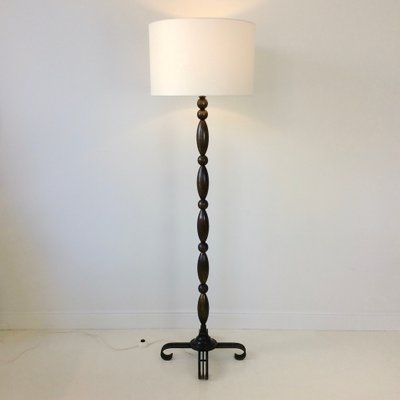 Art Deco French Floor Lamp, 1940s-EW-1091795