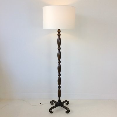 Art Deco French Floor Lamp, 1940s-EW-1091795