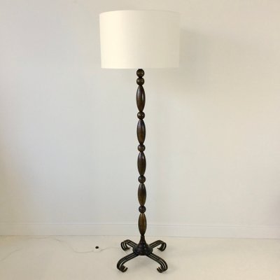 Art Deco French Floor Lamp, 1940s-EW-1091795