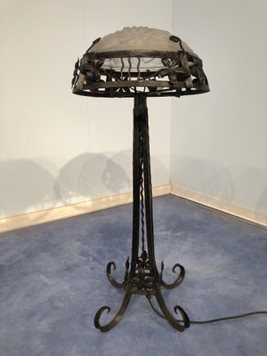 Art Deco French Floor Lamp by David Guéron, 1930s-MTX-706972