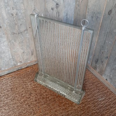 Art Deco French Glass Radiator attributed to Rene Coulon for Saint Gobain, 1937-TDA-1376379