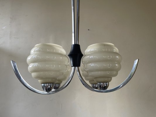 Art Deco French Hanging Lamp, 1930-OFB-1801385