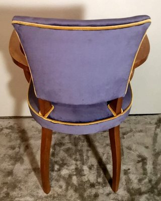 Art Deco French Model Bridge Chairs, 1930, Set of 2-QRS-1771791