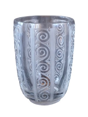 Art Deco French Muller Luneville Vase, 1930s-CXC-1229056