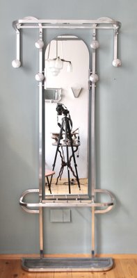 Art Deco French Polished Aluminum Coat Stand, 1930s-SY-1739071