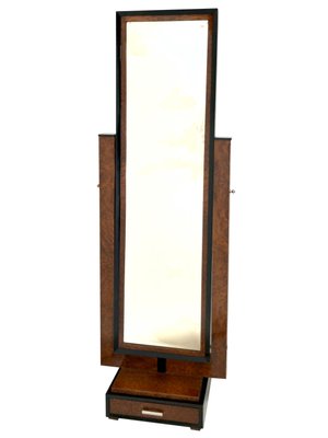 Art Deco French Standing Mirror, 1930s-CXC-587641