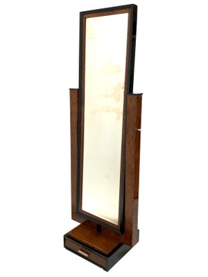 Art Deco French Standing Mirror, 1930s-CXC-587641