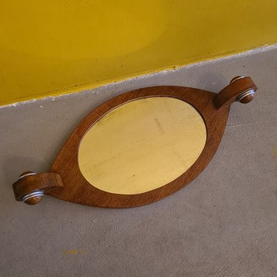 Art Deco French Tray Wwith Mirror, 1930s-VHW-1805359