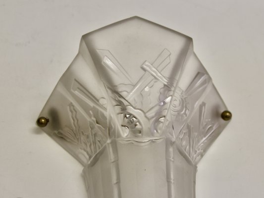 Art Deco French Wall Light, 1940s-SY-979551