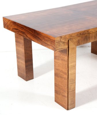 Art Deco French Walnut Writing Table, 1930s-MY-1795672