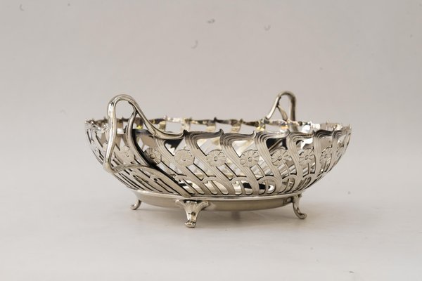 Art Deco Fruit Bowl Vienna Around 1920s-SPD-1705713