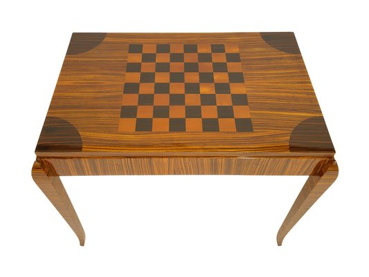 Art Deco Game Table, France, 1930s-CXC-982697