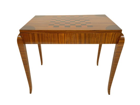 Art Deco Game Table, France, 1930s-CXC-982697