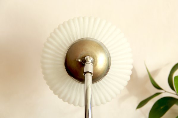 Art Deco Gerbera Wall Lamp, Italy, 1940s-HUY-1080199