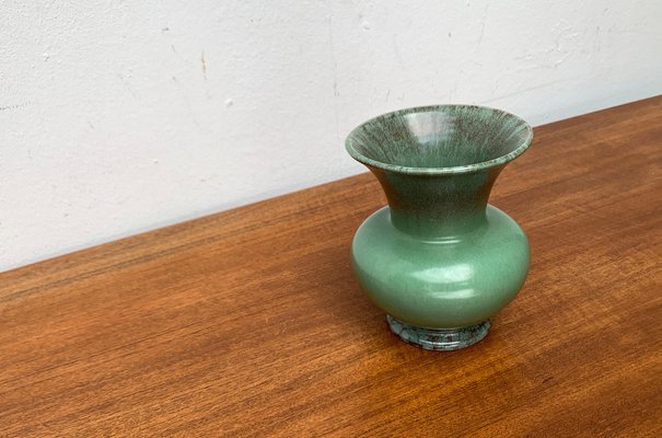 Art Deco German Ceramic Vase from Jasba, 1940s-UAH-1608132