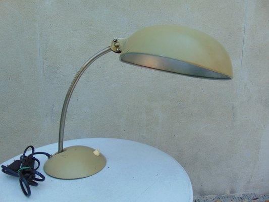 Art Deco German Metal Table Lamp, 1930s-CAQ-1332357