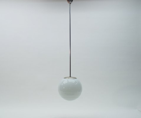 Art Deco German Stepped Ceiling Lamp, 1940s-KQB-621029