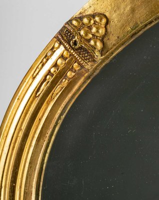 Art Deco Gilded Wood Mirror-UQL-1187619