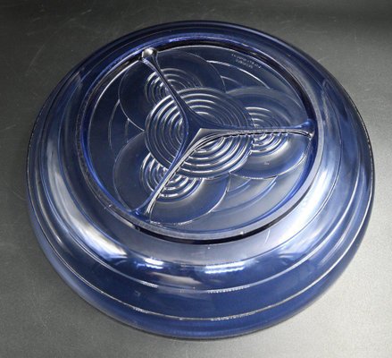 Art Deco Glass Bowl-RIK-1764075