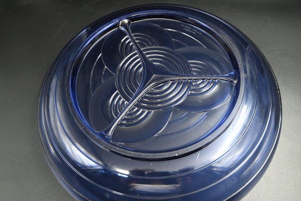 Art Deco Glass Bowl-RIK-1764075