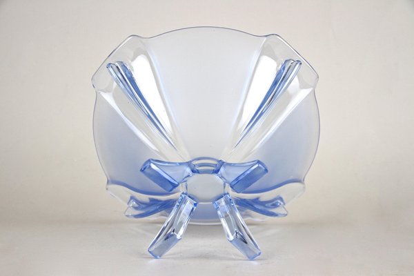 Art Deco Glass Bowl, Austria, 1920s-TQA-1322215