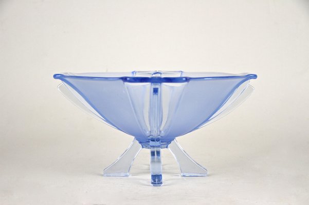 Art Deco Glass Bowl, Austria, 1920s-TQA-1322215