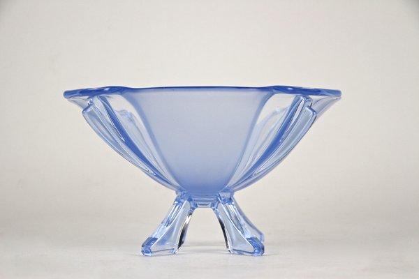 Art Deco Glass Bowl, Austria, 1920s-TQA-1322215