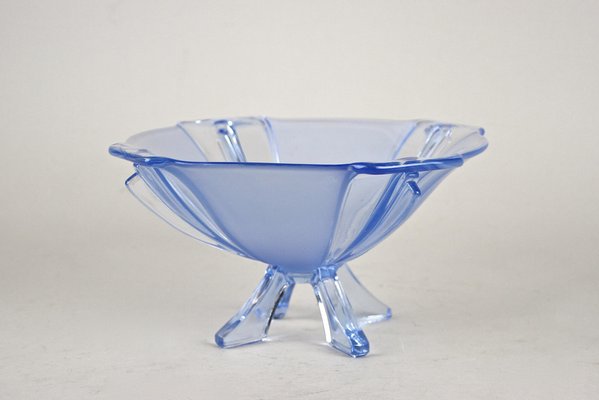 Art Deco Glass Bowl, Austria, 1920s-TQA-1322215