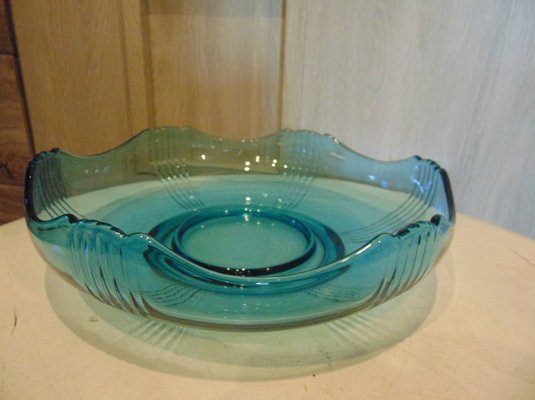 Art Deco Glass Bowl from Josef Invald, 1930s-CAQ-1395860