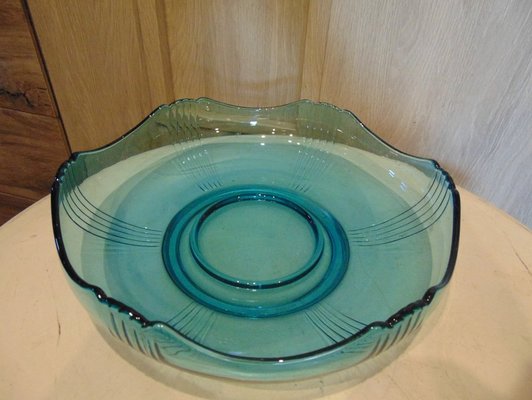 Art Deco Glass Bowl from Josef Invald, 1930s-CAQ-1395860