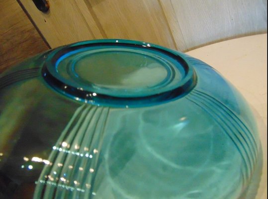 Art Deco Glass Bowl from Josef Invald, 1930s-CAQ-1395860