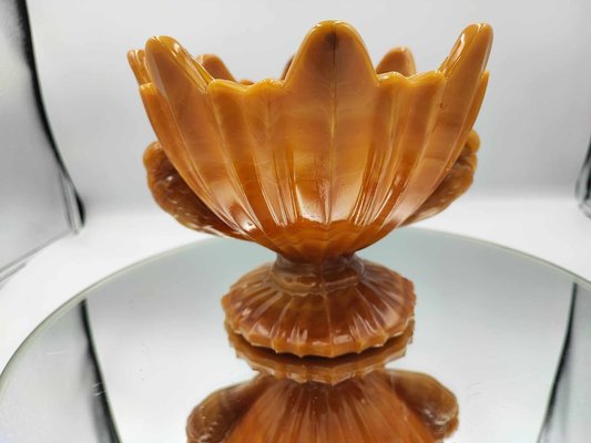 Art Deco Glass Cake Stand from United Glassware STS Abel, 1930s-CAQ-1293563