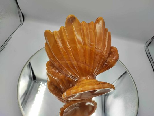 Art Deco Glass Cake Stand from United Glassware STS Abel, 1930s-CAQ-1293563