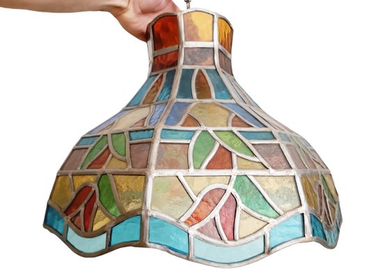 Art Deco Glass Ceiling Lamp-ZVO-1309492