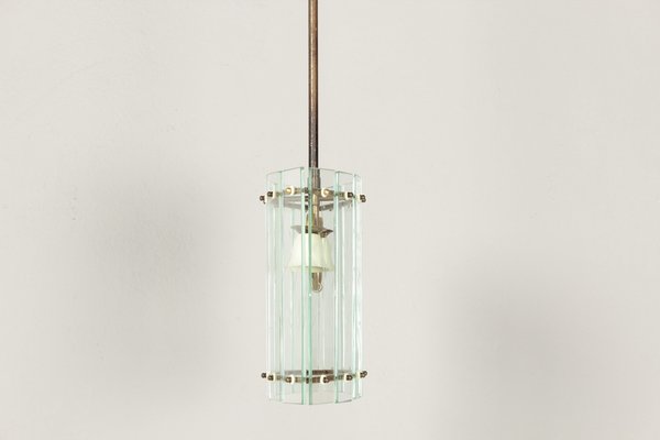 Art Deco Glass Hanging Light, 1890s-DUM-1739701