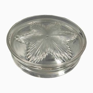 Art Deco Glass Plate from Hortensja Glassworks, 1930s-CAQ-1794614