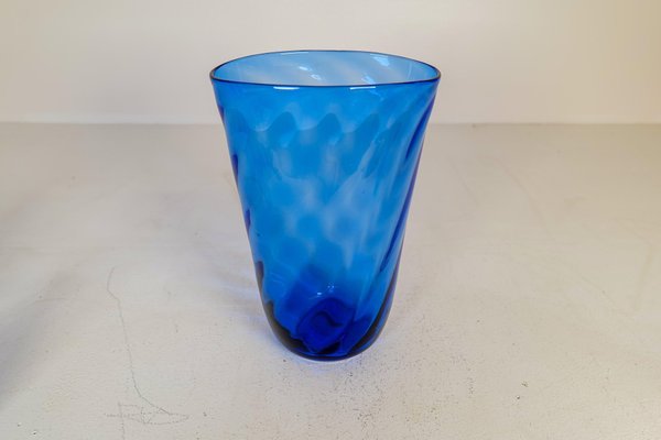 Art Deco Glass Sculptured Handcrafted Vases by Reijmyre, Sweden, 1930s, Set of 6-UYK-1371212