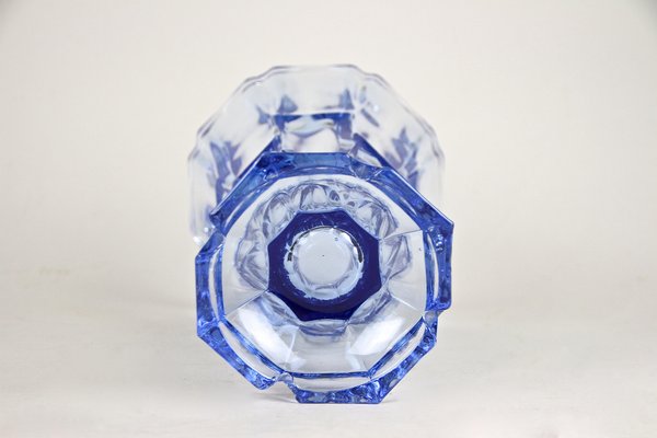 Art Deco Glass Vase, Austria, 1920s-TQA-1321886