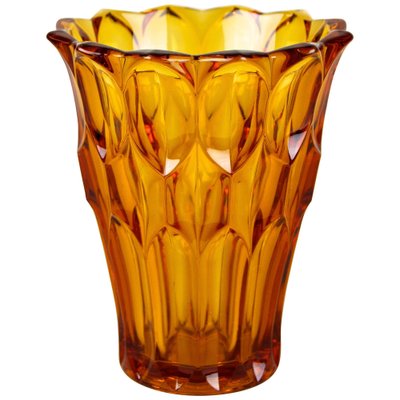 Art Deco Glass Vase, Austria, 1920s-TQA-1321968