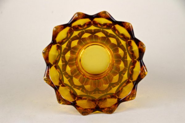 Art Deco Glass Vase, Austria, 1920s-TQA-1321968