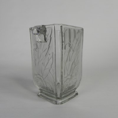 Art Deco Glass Vase by Maison Spip, 1930s-TL-2034820