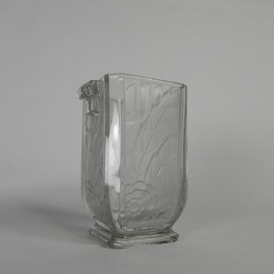 Art Deco Glass Vase by Maison Spip, 1930s-TL-2034820