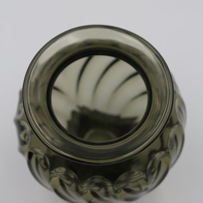 Art Deco Glass Vase by Robert Schrötter for Inwald, Czechoslovakia, 1930s-MYM-2022897