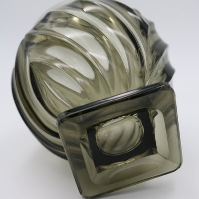 Art Deco Glass Vase by Robert Schrötter for Inwald, Czechoslovakia, 1930s-MYM-2022897