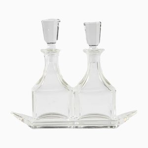 Art Deco Glass Vinegar and Oil Dispensers, 1920s-SPD-1326297